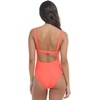 image:imageBody Glove Womens Smoothies Eli Solid One Piece Swimsuit with VWire NecklineSunset