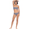 image:imageBody Glove Womens Smoothies Nuevo Retro Solid High Rise Bikini Bottom SwimsuitSmoothie Storm