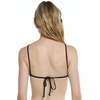image:imageBody Glove Womens Smoothies Sage Solid High Neck Bikini Top Swimsuit with 2Way Tie BackBlack