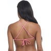 image:imageBody Glove Womens Smoothies Sage Solid High Neck Bikini Top Swimsuit with 2Way Tie BackPitaya