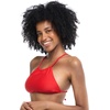 image:imageBody Glove Womens Smoothies Sage Solid High Neck Bikini Top Swimsuit with 2Way Tie BackTrue