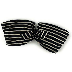 image:imageBody Glove Womens Eleanor Molded Cup Bandeau Bikini Top SwimsuitKaia Stripe
